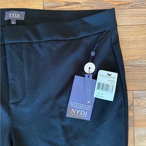 NYDJ Black Pull-On Trousers